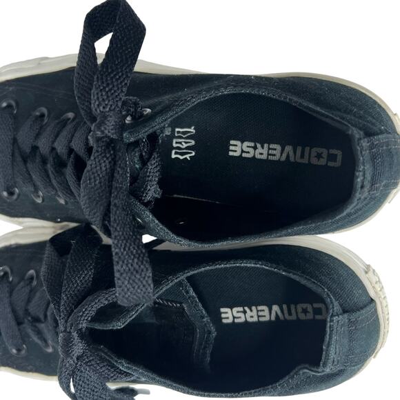 CONVERSE Chuck Taylor II All Star Ox Sneakers Low Top Black White Unisex M6/W8 - Picture 7 of 10